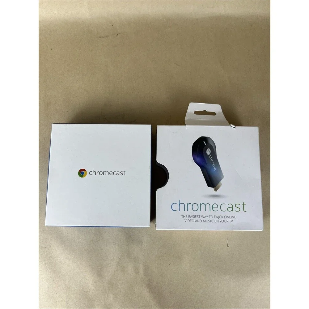 Google Chrome Chromecast 1st Generation 2013 HDMI‎ Media Streamer WiFi TV